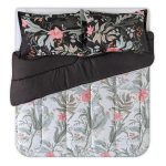 Edredón de tela estampado reversible super soft - Mangoa - Imagen 3