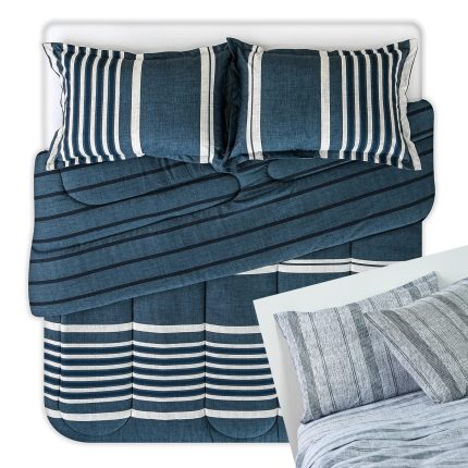 Set de Cama Completo – Edredón + Juego de Sábanas