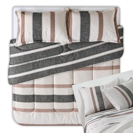 Set de Cama Completo – Edredón + Juego de Sábanas